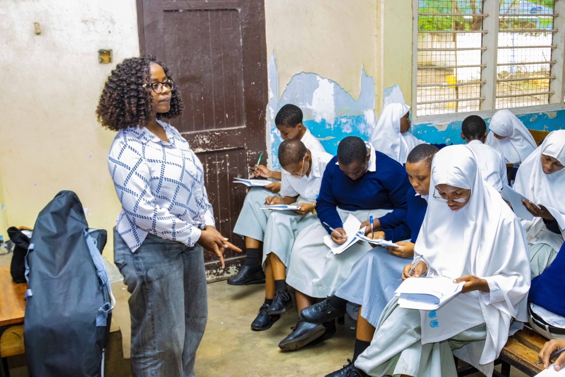 Reaching youth where they learn.